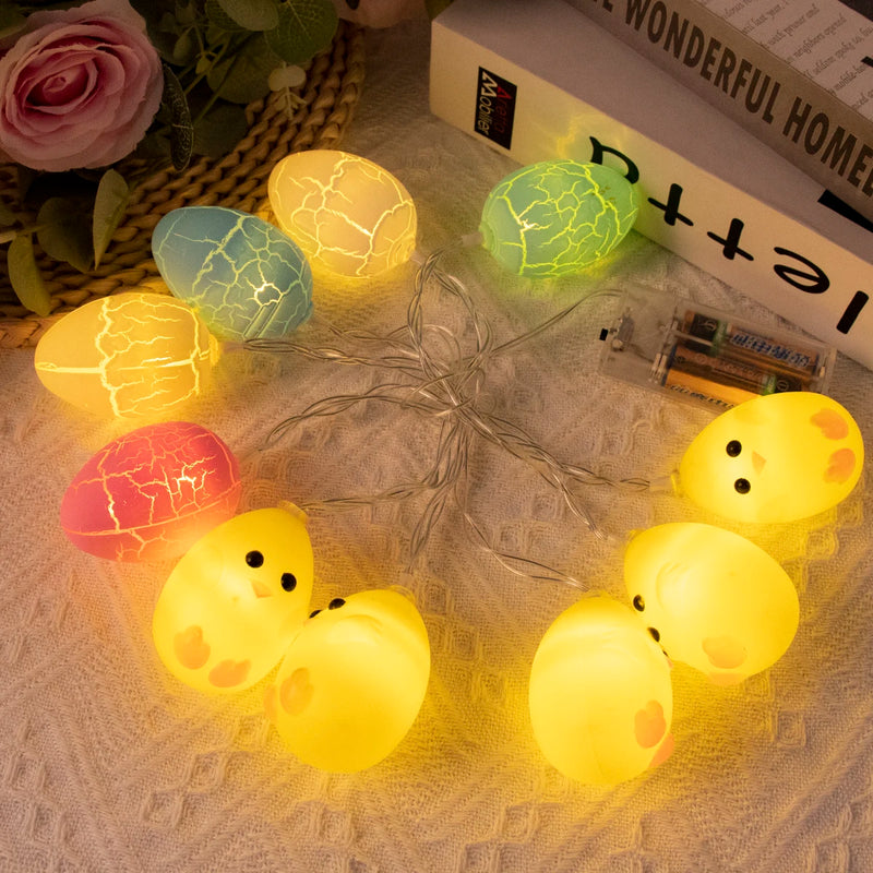 60cm Easter LED Birch Light Tree Decorations For Home Table Easter Egg Ornament Hanging organic Tree Happy Easter Party Supplies