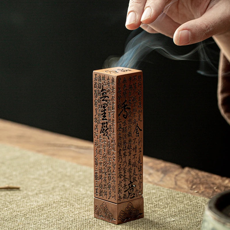 Indoor incense holder hollow thread incense insert agarwood sandalwood aromatherapy stove incense burner