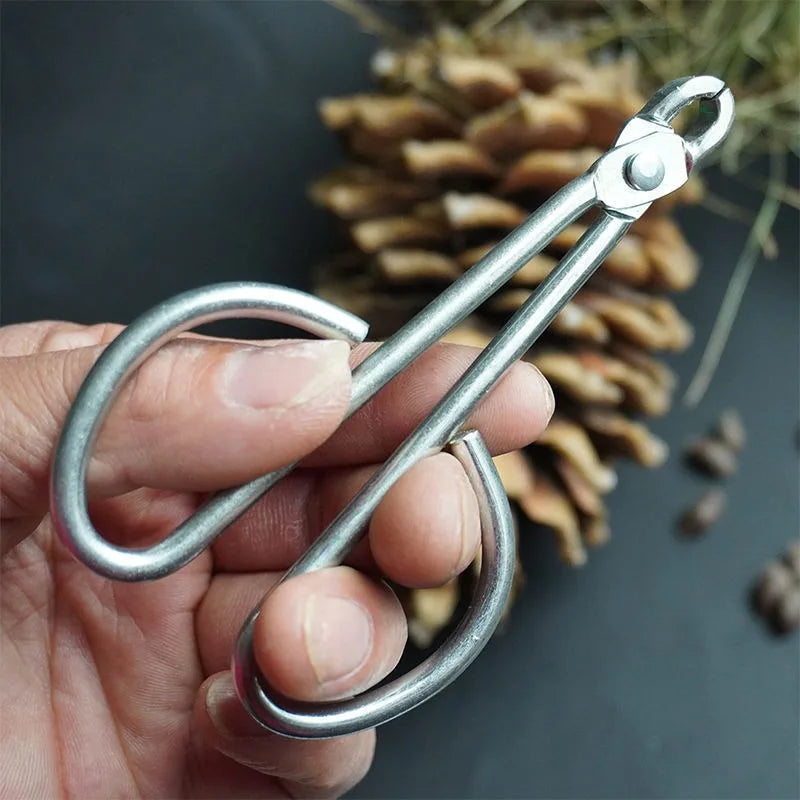 Classic Simple Pine Nut Clamp Practical with Pine Nut Pliers Nut Clamp Labor-saving Durable Pine Nut Opener