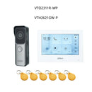 Dahua IP Video Intercom KIT,VTO2311R-WP & VTH2621GW-P / VTH2621G-P, support P2P cloud phone app, RFID Card Unlock
