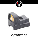 Victoptics V3 1x17x26 Red Dot Sight For Close-in Work&General Shooting Compatible With R.M.R Footprint For Airsoft & 9mm Pistol