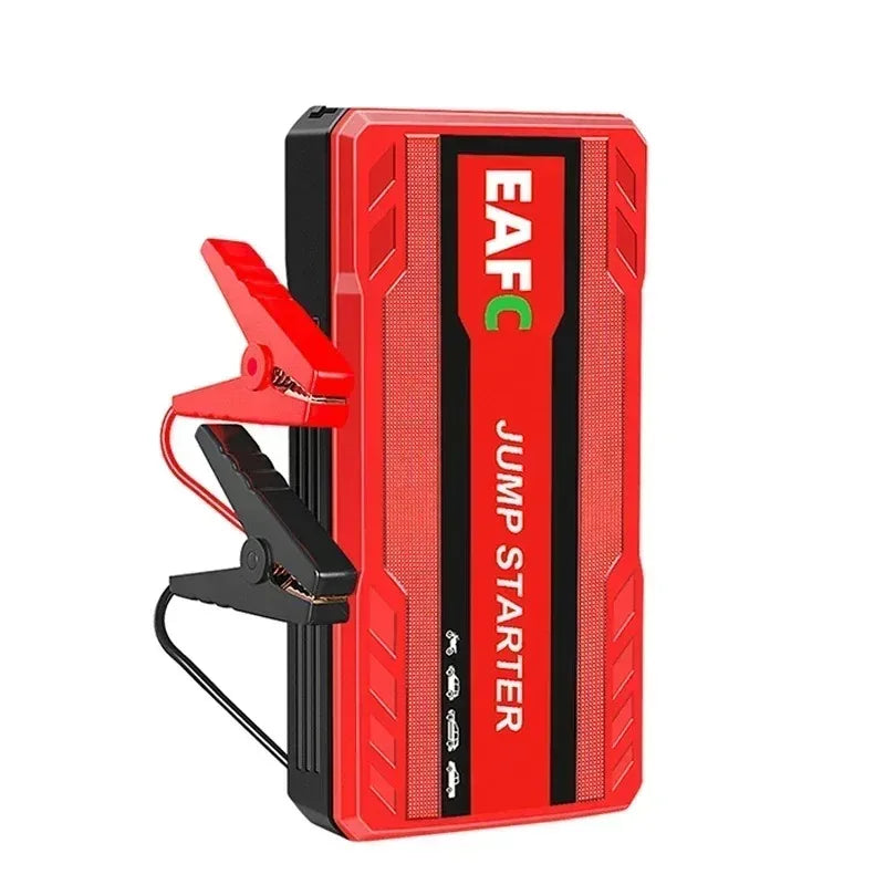 EAFC 12V Car Jump Starter 600A Power Bank Portable Car Battery Booster Charger Starting Device Auto Emergency Start-up Lighting