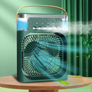 Portable Air Conditioner Fan Household Small Air Cooler Humidifier Hydrocooling Fan Portable Air Adjustment For Office 3 Speed
