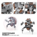 Space Wars Destroyer Droid Droideka Building Blocks Sets Droideka The Clone Robot Creative Building Blocks for Kids Gift