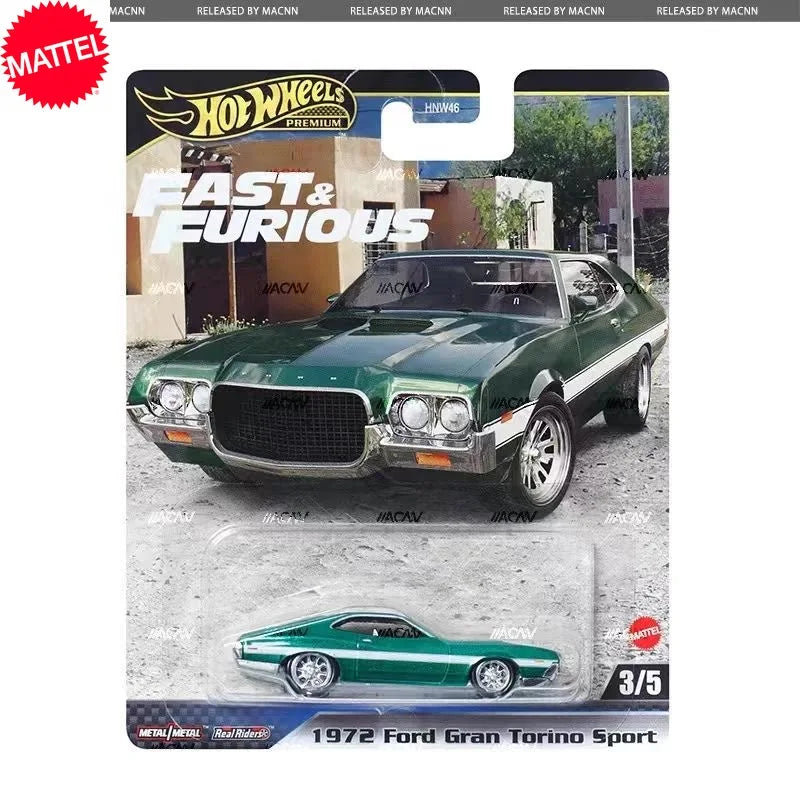 Hot Wheels Cars Premium Fast & Furious Car HNW46-F for Adult Collectors 1/64 Diecast Vehicle Model Toys Gift