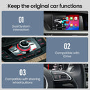 Junsun Wireless CarPlay Android Auto Interface Adapter For Audi A4 B8 A5 Q5 S5 2009-2015 with AirPlay Mirror Link Bluetooth