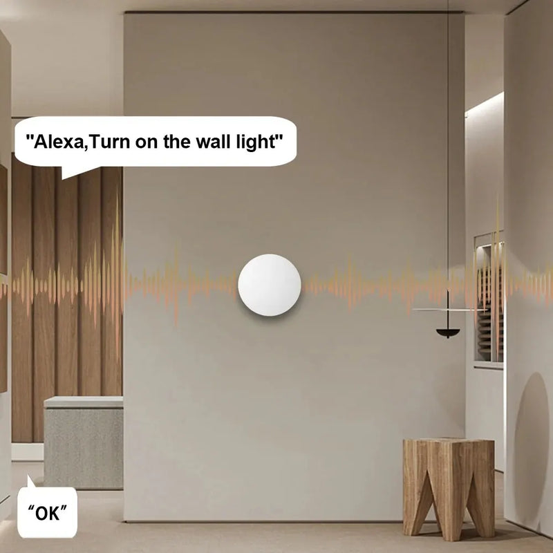 Tuya ZigBee Smart Button Scene Switch Wireless Remote One Key Controller Multi-scene Linkage Switch Google Alexa Voice Assistant