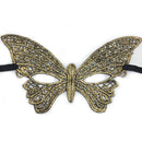 Gold Lace Mask Party Masquerade Halloween Mask Half Face One-Eyed Fox Fun Eye Patch Multiple Shapes