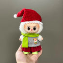 Labubu Accessories Clothes Suitable for V1 V2 V3 V4 Labubu Christmas Deer Set Labubu Red clothing Christmas Fashion Gift