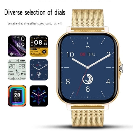 2023 Smart Watch Men Women Gift Sport Fitness Health Heart Rate Monitor Bluetooth Digital Smartwatch Wristwatch