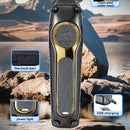 Kemei Professional Barbers Hair Trimmer Electric Men Bald Head Hair Clippers Cordless Zero Gapped Finishing Hair Cutting Machine