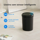 Smart bin, auto sensor bin, bathroom bin, toilet, water proof, automatic toilet, Brazil