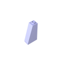 Gobricks GDS-619 ROOF TILE 1X2X3/73 compatible with lego 4460 children's DIY Educational Building Blocks Technical