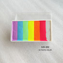 DIY Festival Art Neon Make up Kids Face Painting Kit Professional Water Based Rainbow Split Cake Face Body Paint Palette