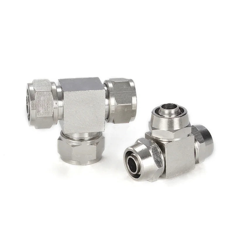 PV PE PM PZA Copper Plated Nickel Pneumatic Air Quick Connector For Hose Tube OD 4MM 6 8 10 12 14 16MM Fast Joint Connection