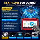 LAUNCH X431 CRP919E BT CAN FD DOIP All system Car Diagnostic Tool ECU Coding Active Test 31 Reset DBScar VII Auto OBD Scanner