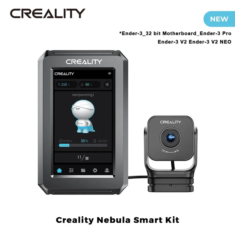 Creality Nebula Smart Kit 4.3 Inch Touch Screen High-Speed Printing Precise Control Creality OS with Dual-Core CPU