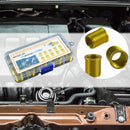 Spark Plug Thread Repair Kit M12x1.25 Inserts and M14x1.25 Tap Kit Cylinder Head Rethreaded Kit for Automotive Engine