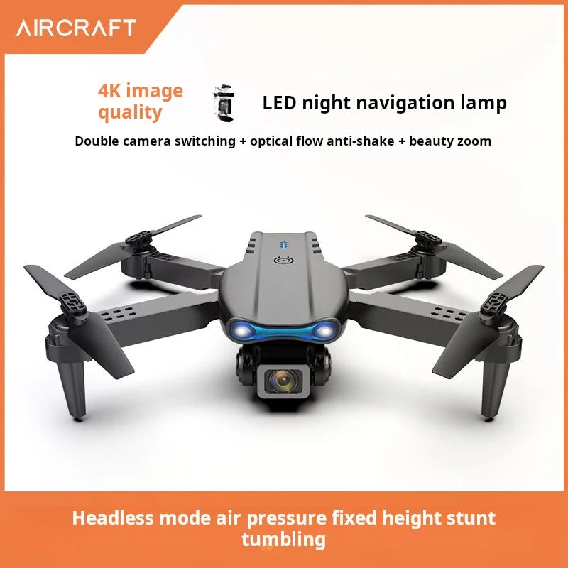 Professional E99&K3 RC Drone Foldable 4K HD Aerial Photography Quadcopter with Optical Flow Positioning Altitude Hold Drone Toys