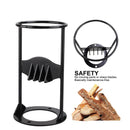 Manual Firewood Distributor - Firewood Distributor Wedge Hatchet - Handmade Cast Iron Kindling Firewood Splitter,Outdoor Tools