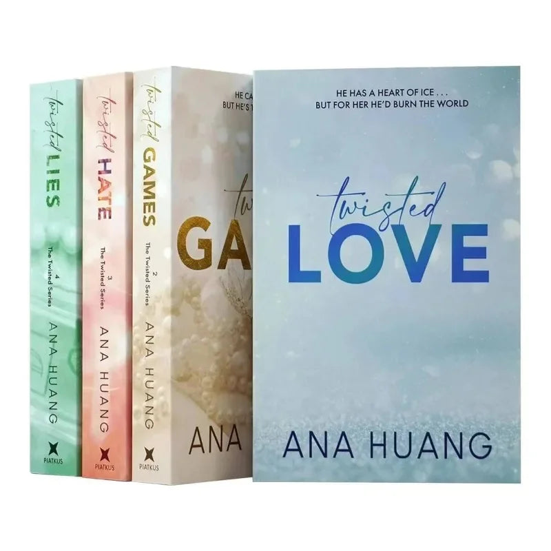 1 Book Twisted Series By Ana Huang Books Love /Games / Hate /Lies Paperback English Novel Book