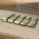 Leather Electric Brass Solder Soldering Iron Tip To Burn The Edge Leather Craft Press Edge Sealing Machine Line Pyrography Tool