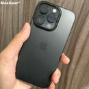 Ultra Thin Matte Translucent Phone Case for Apple iPhone 15 14 Plus 13 12 11 Pro Max Hard Plastic PC Clear Silky Skin Cover Capa