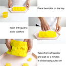 Hawaiian Cactus Pineapple Flamingo Silicone Ice Molds Maker Bar Party Drink Freeze Molds Silicone Mold For Ice Cube Trays Moulds