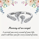 A Alloy Mommy of an Angel Adjustable Ring Mother's Day Father's Day Gift for Mother's Father