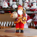 2024 Xmas Decor for Home Party Ornaments Christmas Ornaments Santa Claus Doll with Gift Bags