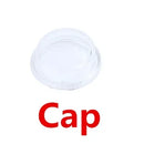 1Pcs ON/OFF Round Rocker Toggle Switch 6A/250VAC 10A 125VAC Power Switch Cap with Plastic Push Button Switch 2PIN 3PIN LED Light