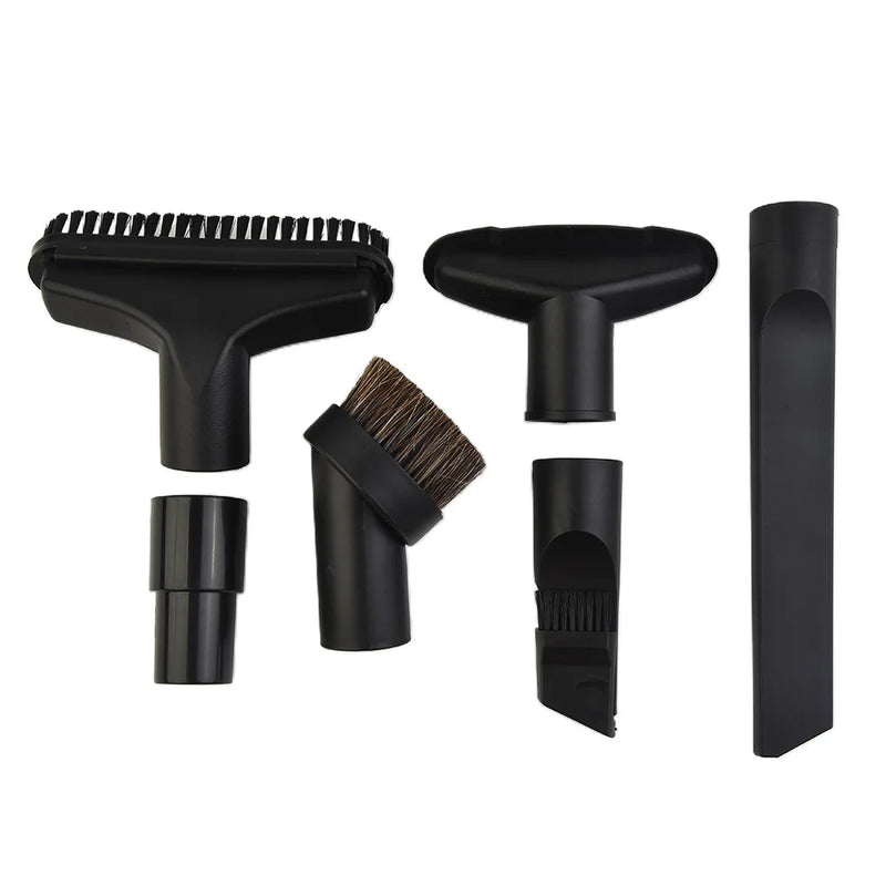 5Pcs Nozzle & 1Pc Adapter For 32mm Or 35mm Vacuum Cleaner Floor Brush Household Vacuum Cleaner Replacement Spare Parts