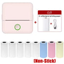 X6 mini HD printer portable sticker label Printer Bluetooth pocket thermal printer with paper for student note inkless printing