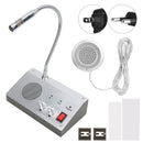 Glass Window Intercom For Bank/Office Shop Station Window Counter Intercom Walkie Talkie 110-240V(US Standard)