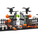 MOC Model Halloween Scene Building Block Decorations DIY Bricks Can be Combined Ghost Hell Dog Death Scene Toys for Children