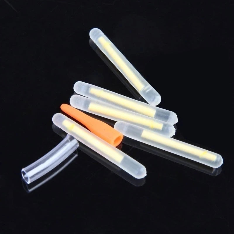 10-30PCS Luminous Fishing Float  Fishing Fluorescent Lightstick Light Night Float Rod Lights Dark Night Glow Stick Night Fishing