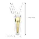 LCD Display Cotton Thread Epilator Electric Women Facial Hair Remover Defeather Instant Hair Removal Threading Depilation