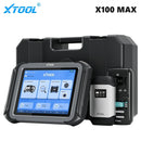 XTOOL X100 MAX Advanced IMMO Key Programmer All System Diagnostic ECU Coding 42 Service Bi-Directional Control Scanner x100 PAD3