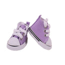 5Cm Doll Canvas Shoes Lace-up High-top Sneaker For 14inch Wellie Wisher Doll Toy 1/6 Bjd Paola 20Cm K-pop Cotton Doll Clothes