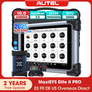 Autel MaxiSys Elite II PRO Diagnostic Scanner J2534 Programming & Coding Tool, 38+ Resets Active Test, CANFD &DoIP, AutoScan 2.0