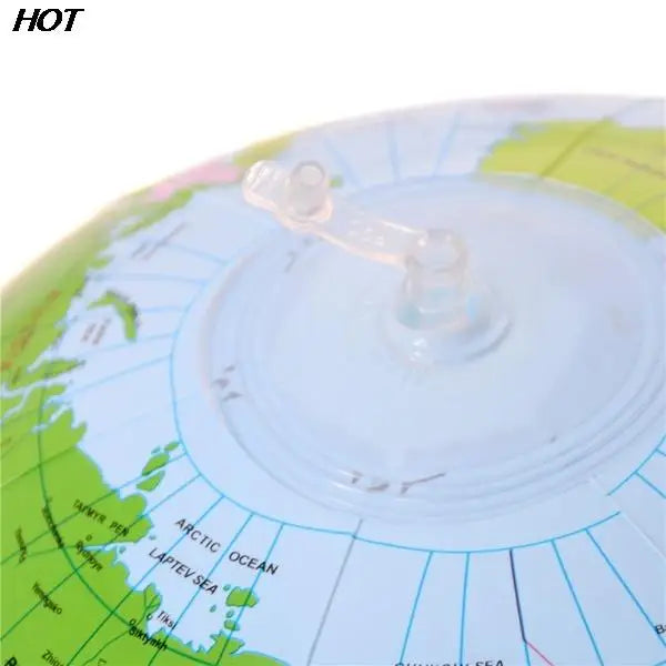 HOT! 40CM Early Educational Inflatable Earth World Geography Globe Map Balloon Toy Beach Ball