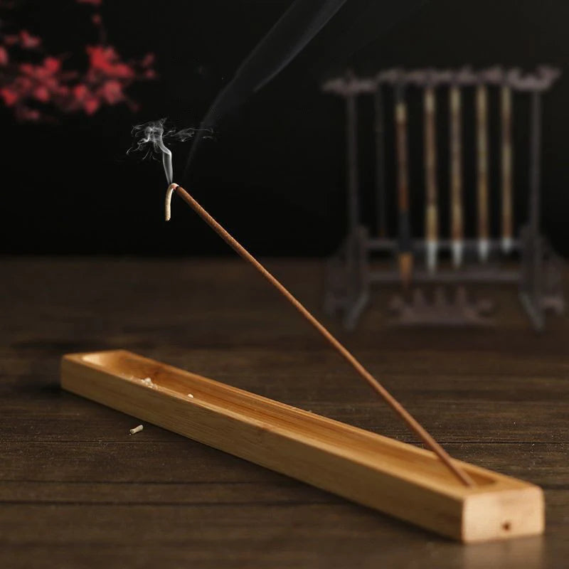 Crafts Incense Stick Holder Coil Base Decoration Sandalwood 23cm Home Wood Line Incense Burner Wooden