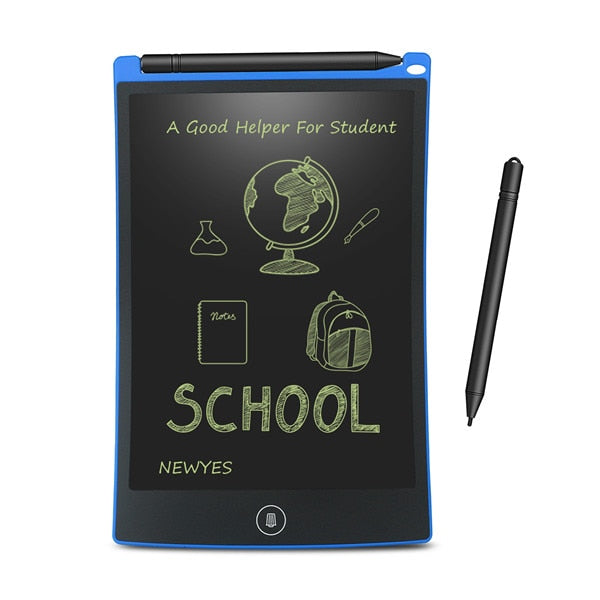 NEWYES 8.5 Inch LCD Writing Digital Tablet Drawing Notepad Electronic HandWriting Pad Graphics Board With Stylus Pen Kids Gift