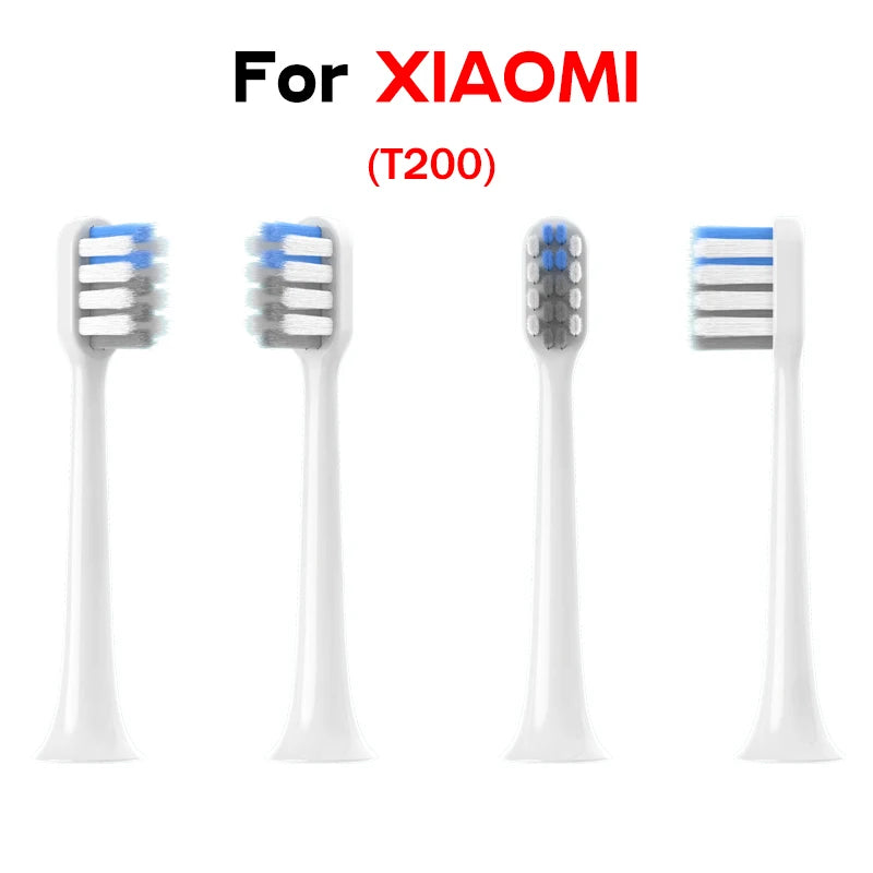 4/6 PCS Toothbrushes Head for XIAOMI MIJIA T200 Soft DuPont Bristle Deep Cleaning Electric Toothbrush Nozzles