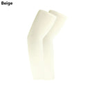 2PC Anti-sunburn Arm Sleeves Exposed Thumb Warmers Sports Sleeve Sunscreen Hand Cover Cooling Warmer for Running Fishing Cycling