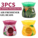 Air Fusion Odor Eliminator Gel Beads Air Freshener Crystal Bead Odor Neutralizing Gel for Home Bathrooms Cars Boats 14 Oz 3 Pcs