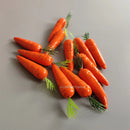 50/20/10/3Pcs Easter Decoration Simulation Carrot Artificial Mini Foam Vegetable Carrots Easter Ornament Home Decor Kids Gifts