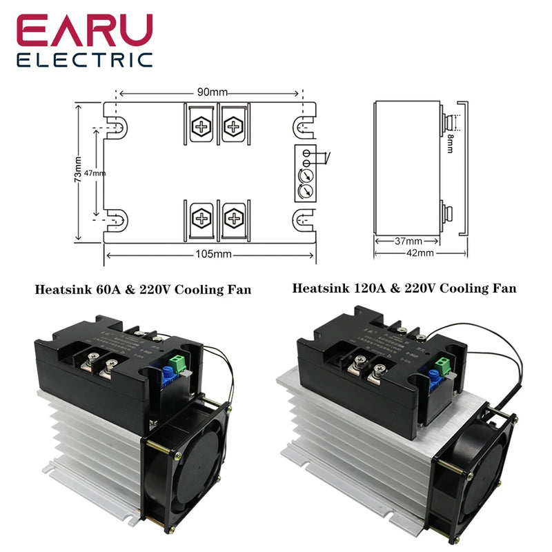 220V Single Phase Motor Soft Starter Module Controller 1KW2KW4KW6KW8KW Online Soft Starting Fan Pump Pressure Reducer Conveyor