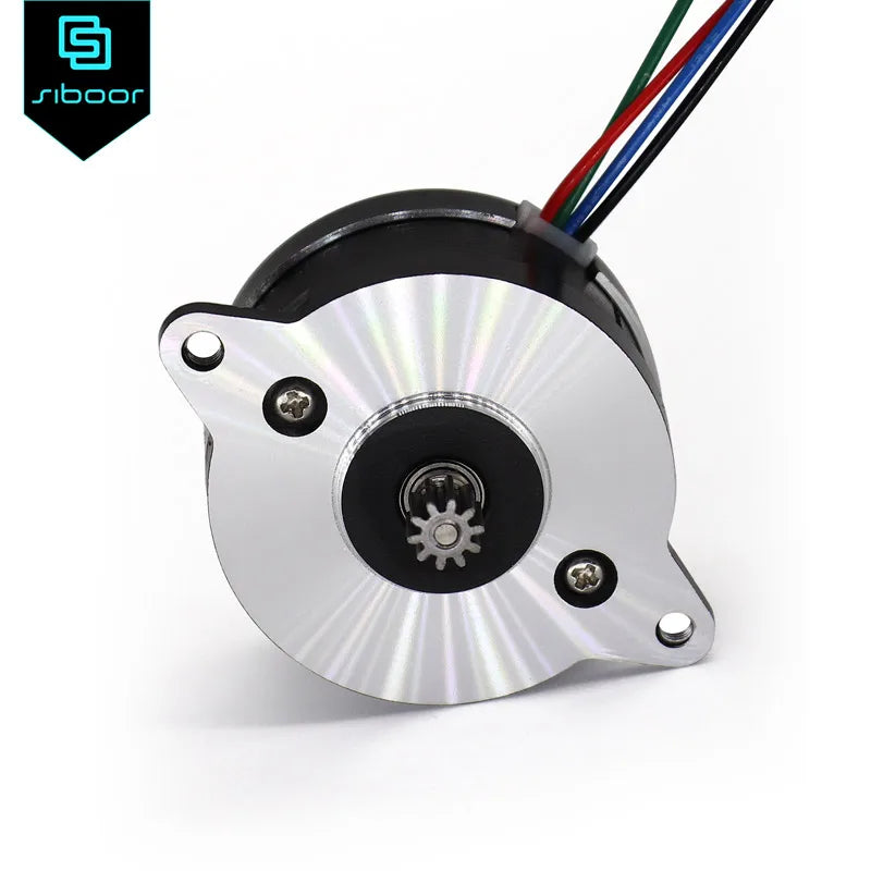 NEMA14 36mm Round Pancake Motor Class H Temperature Resistance Dual Drive Extruder Step Motor For  Voron 0.1 0.2 3D Printer