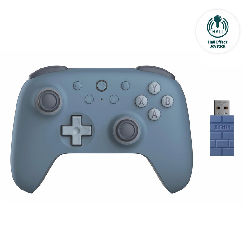 8BitDo - New Ultimate 2C Wireless 2.4G Gaming Controller with Hall Effect Joystick for PC Steam Deck Raspberry Pi Android